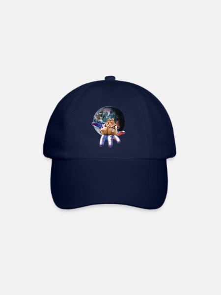 Hamster - Baseballkappe - Blau/Blau
