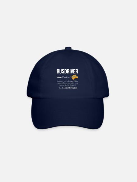 Bus - Baseballkappe - Blau/Blau