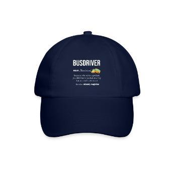 Bus - Baseballkappe - Blau/Blau - Vorne