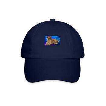 Löwe Polygon - Baseballkappe - Blau/Blau - Vorne