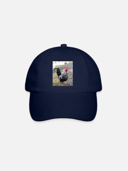 Hahn - Baseballkappe - Blau/Blau