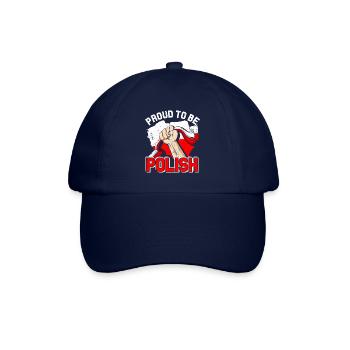 Polen Geschenk Danzig Polska Pole Krakau gdańsk - Baseballkappe - Blau/Blau - Vorne