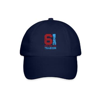 Bize her yer Trabzon - Baseballkappe - Blau/Blau - Vorne
