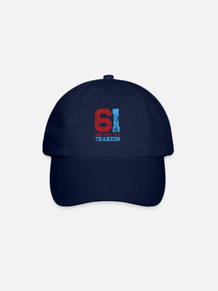 Bize her yer Trabzon - Baseballkappe - Blau/Blau