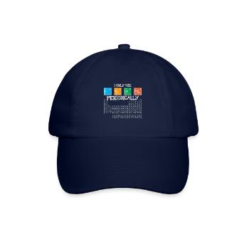 Ich habe nur Sarkasmus Periodisch Lustige - Baseballkappe - Blau/Blau - Vorne