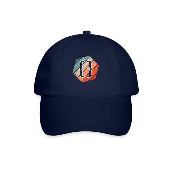 Vintage Web Developer CSS JavaScript und HTML 5 - Baseballkappe - Blau/Blau - Vorne