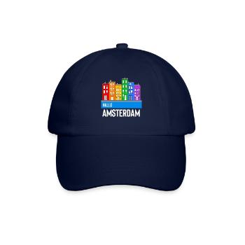 Amsterdam - Baseballkappe - Blau/Blau - Vorne