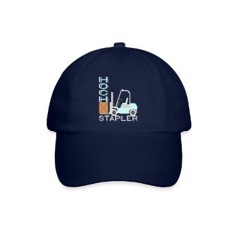 Hochstapler Staplerfahrer Gabelstaplerfahrer Lager - Baseballkappe - Blau/Blau - Vorne