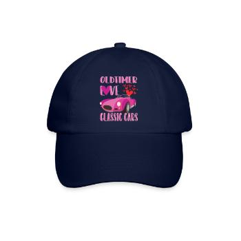 Oldtimer Love -classic cars - Baseballkappe - Blau/Blau - Vorne