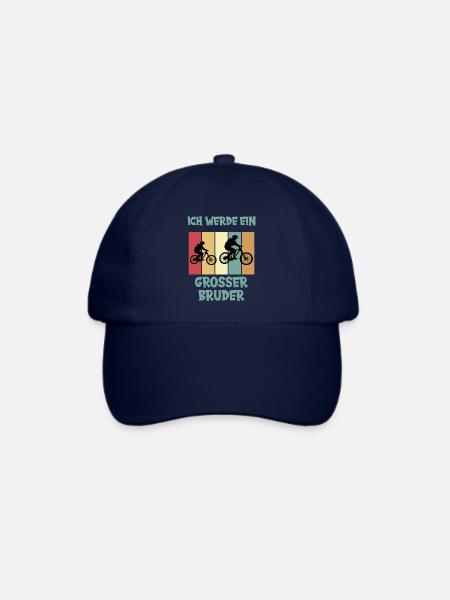 Ich werde großer Bruder - Baseballkappe - Blau/Blau