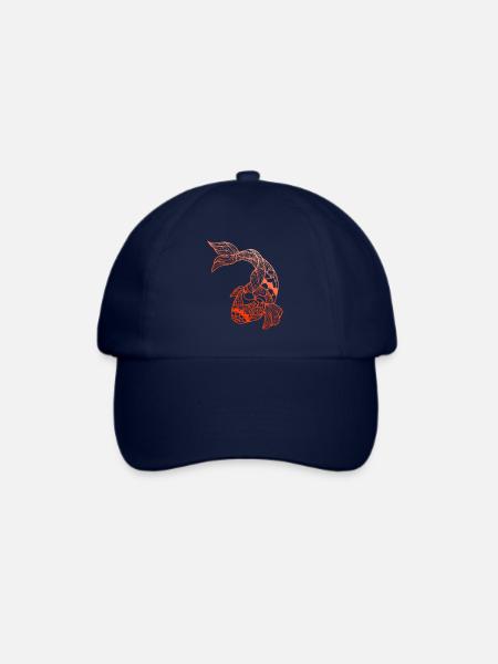 Koi - Baseballkappe - Blau/Blau