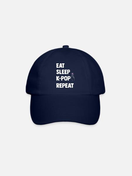 K-Pop - Baseballkappe - Blau/Blau