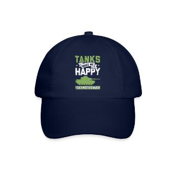 Panzer - Baseballkappe - Blau/Blau - Vorne