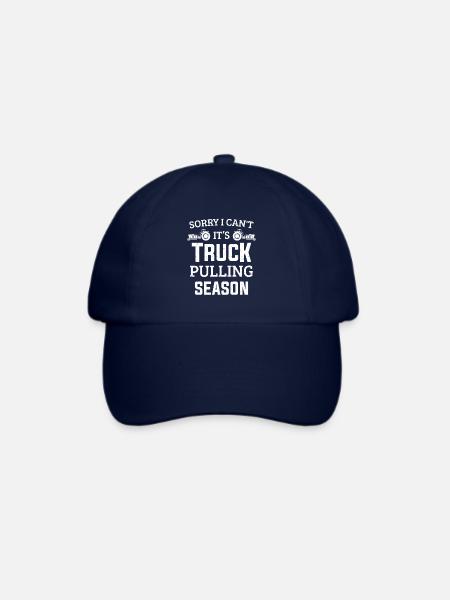 Puller Sorry I Can't It's Truck Pulling Season - Baseballkappe - Blau/Blau