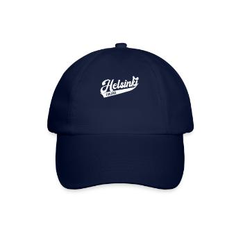 Helsinki,Finland - Baseballkappe - Blau/Blau - Vorne