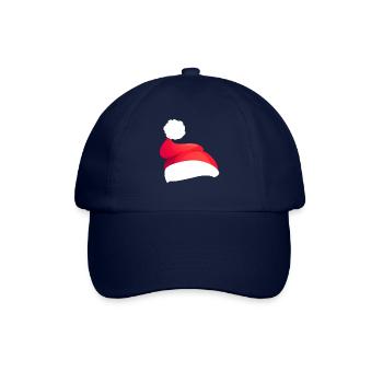 Rote weihnachtsmannmützen - Baseballkappe - Blau/Blau - Vorne