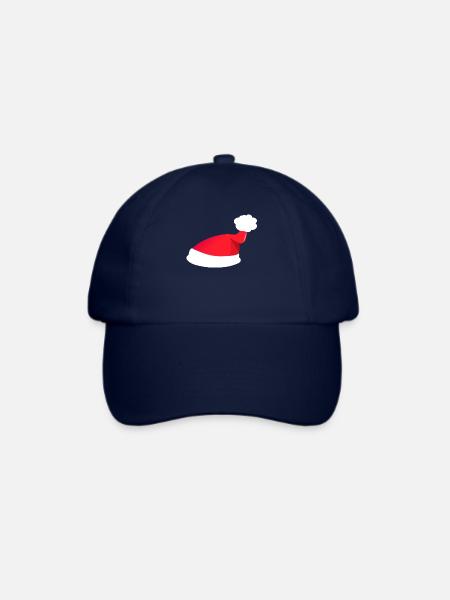 Nikolaus Mütze - Baseballkappe - Blau/Blau
