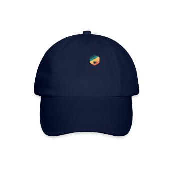 Retro Siebträger Für Barista und Kaffee Liebhaber - Baseballkappe - Blau/Blau - Vorne