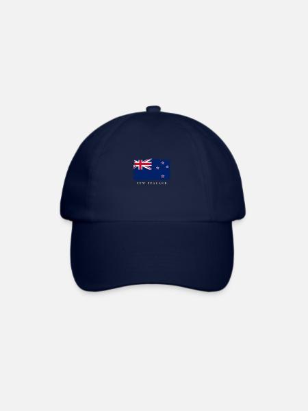 New Zealand Neuseeland - Baseballkappe - Blau/Blau