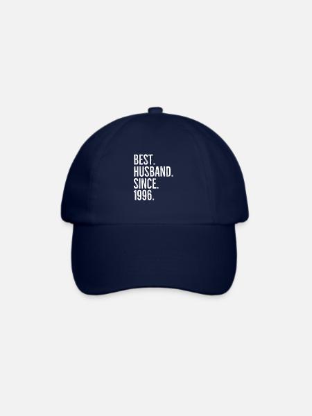 Bester Ehemann seit 1996 - Baseballkappe - Blau/Blau