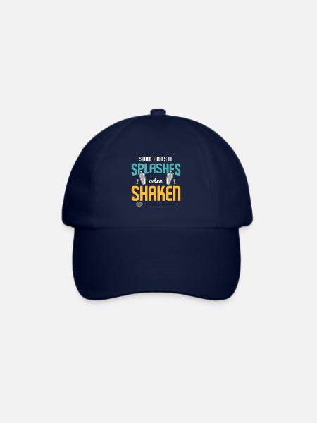 Barman Cocktail Bartender Barkeeper - Baseballkappe - Blau/Blau