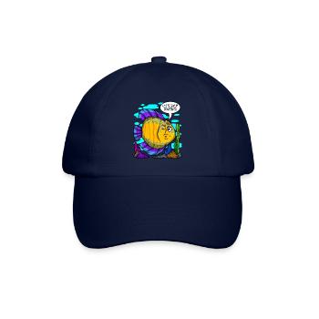 Aquarium Geschenk Aquarier Fisch Haltung Liebhaber - Baseballkappe - Blau/Blau - Vorne