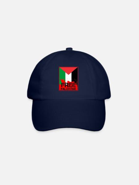 Palästina - Baseballkappe - Blau/Blau