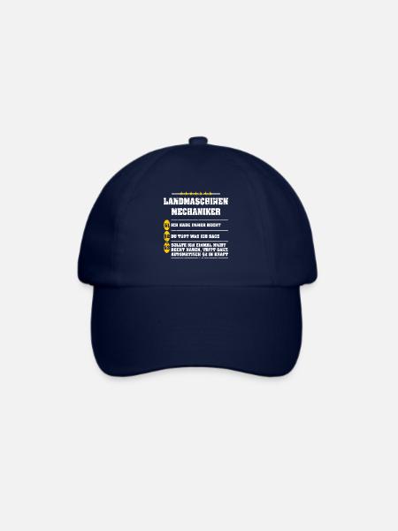 Landmaschinenmechaniker haben immer Recht - Baseballkappe - Blau/Blau