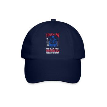 Ninja - Baseballkappe - Blau/Blau - Vorne