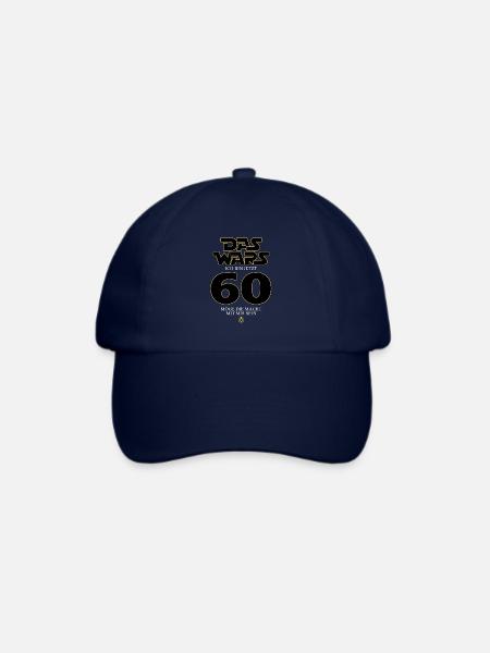 Das wars Ich bin jetzt 60 Jahre Geburtstag - Baseballkappe - Blau/Blau