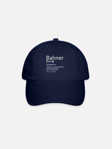 Bahner Lustige Berufs Definition - Baseballkappe - Blau/Blau