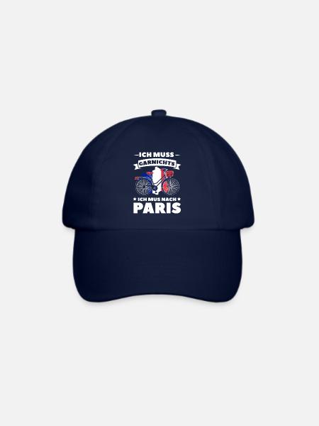 Frankreich - Baseballkappe - Blau/Blau