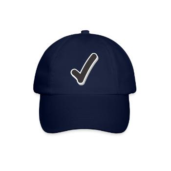 Check - Baseballkappe - Blau/Blau - Vorne