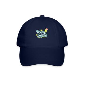 Sommer Urlaubs Trip Familie & Freunde Vacay Squad - Baseballkappe - Blau/Blau - Vorne