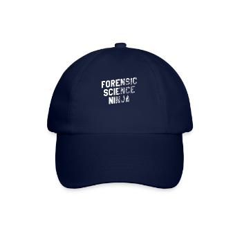 Forensic Science Ninja Investigator Detective - Baseballkappe - Blau/Blau - Vorne