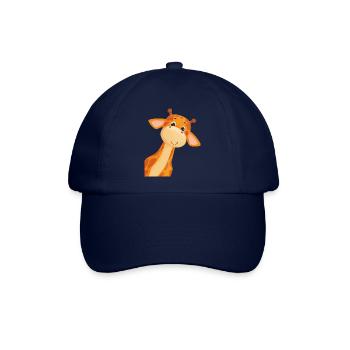 Giraffe - Baseballkappe - Blau/Blau - Vorne