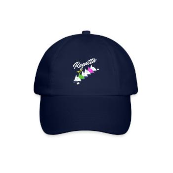 Regatta Captain Segelboot Yacht für Segler Skipper - Baseballkappe - Blau/Blau - Vorne