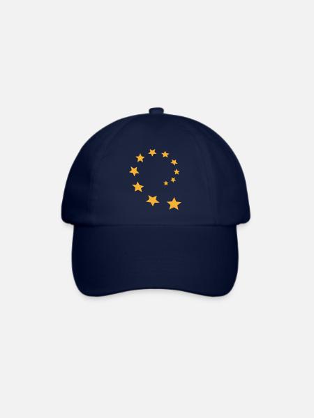 Sternenkreis deformiert 2 - Baseballkappe - Blau/Blau