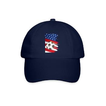 Amerikanische Fußballmannschaft, Fußball - Baseballkappe - Blau/Blau - Vorne