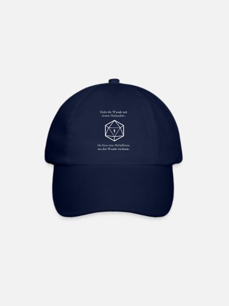 Heilzauber lässt Pflanze wachsen - Baseballkappe - Blau/Blau