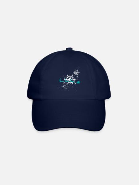 Weihnachten - Baseballkappe - Blau/Blau