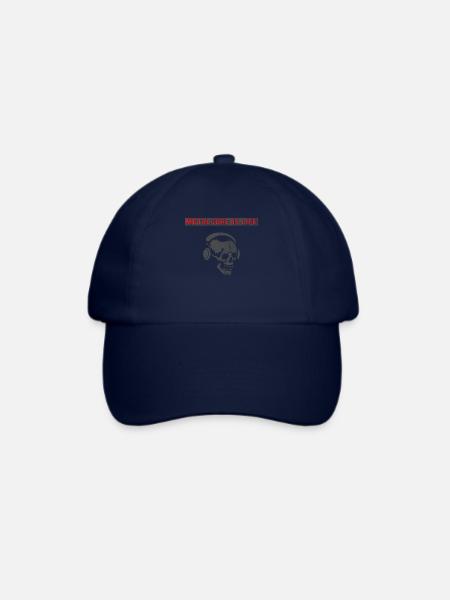 Metalcore Is Life Metalhead - Baseballkappe - Blau/Blau