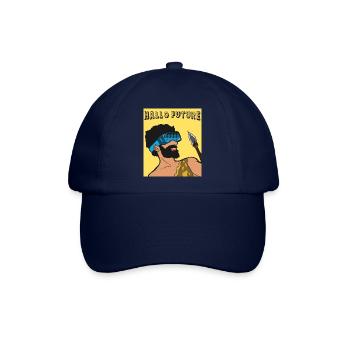 Hallo Future Caveman VR Stil - Baseballkappe - Blau/Blau - Vorne