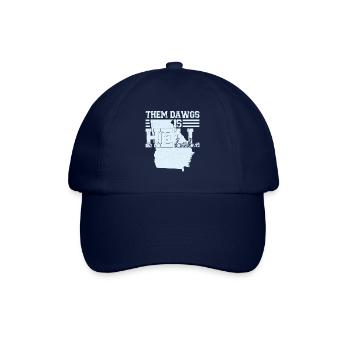 Design 3 - Baseballkappe - Blau/Blau - Vorne