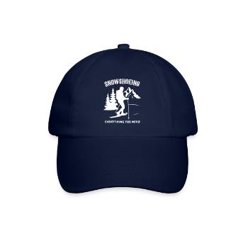 Schneeschuhwandern Schneeschuh wandern - Baseballkappe - Blau/Blau - Vorne