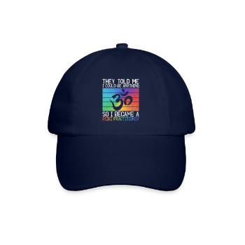 Reiki Energie Reiki Meister - Baseballkappe - Blau/Blau - Vorne