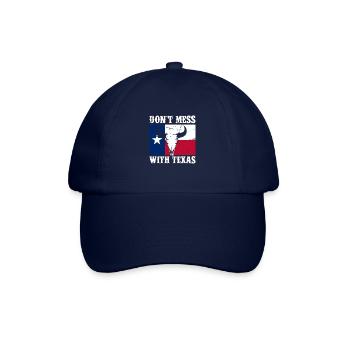 Texas - Baseballkappe - Blau/Blau - Vorne