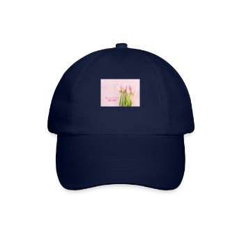 Beste Mutter Best Mom - Baseballkappe - Blau/Blau - Vorne