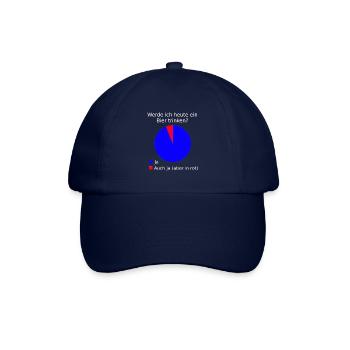 Bier Biertrinker Wochenende Ausgehen Party lustig - Baseballkappe - Blau/Blau - Vorne