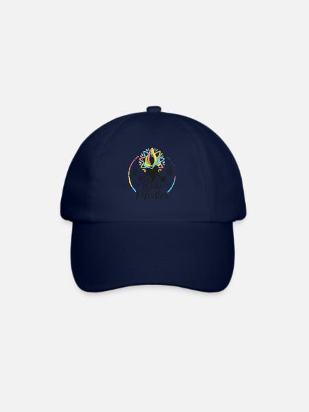 Chakra Holistic Healing Hands Buddha Reiki Master - Baseballkappe - Blau/Blau